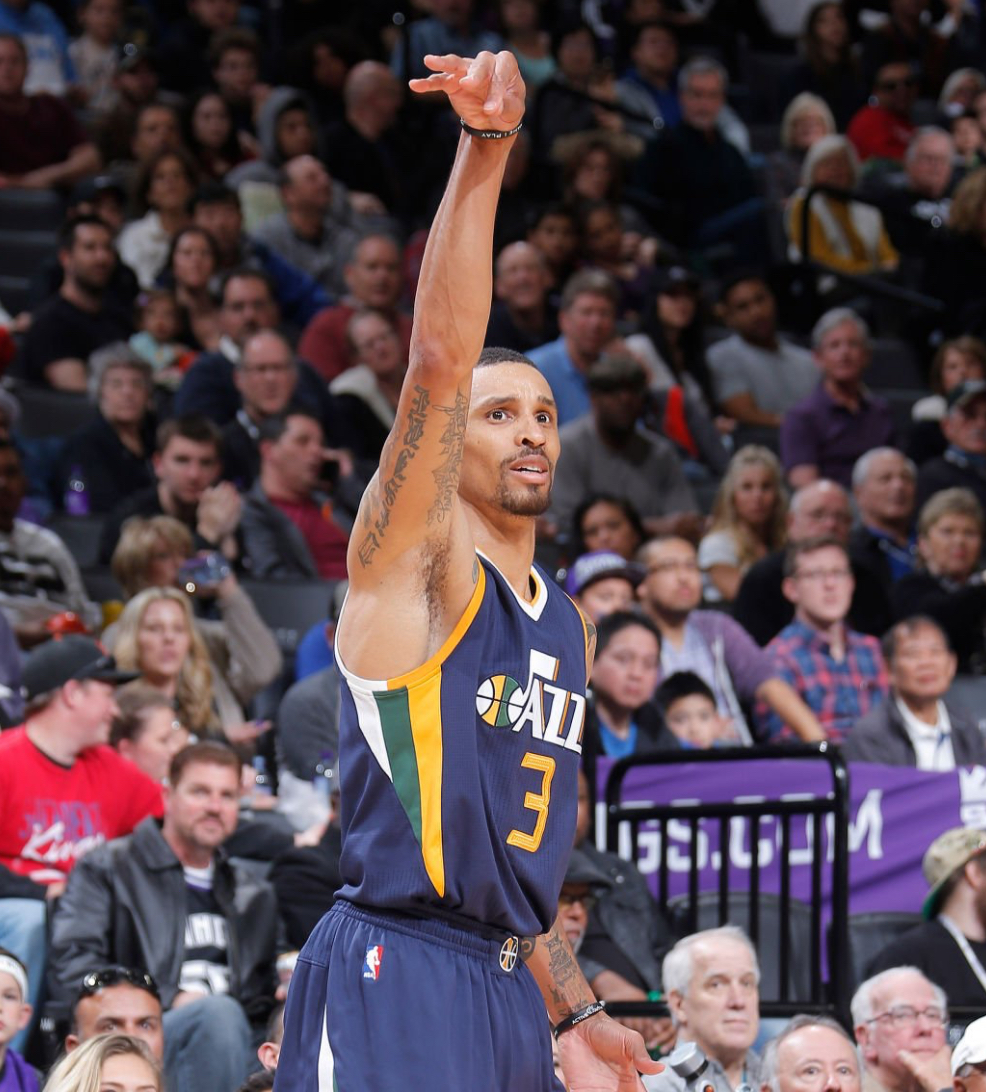 湖人B队血洗菲律宾男篮，乔治·希尔高光表现的简单介绍